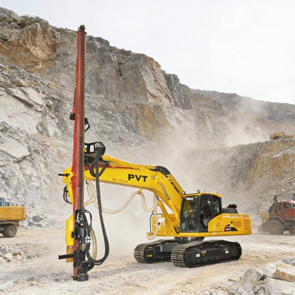 Top Hammer Drilling Rig